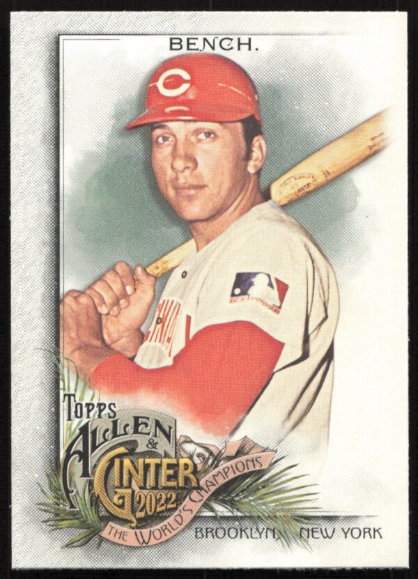 2022 Topps Allen & Ginter Johnny Bench #38 (Front)