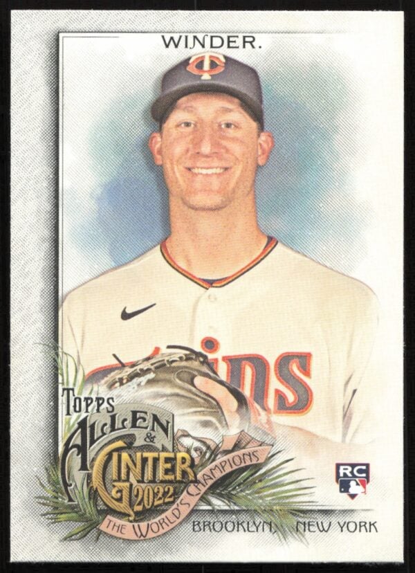 2022 Topps Allen & Ginter Josh Winder #256 (Front)