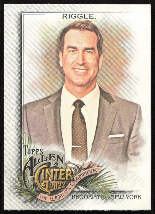 2022 Topps Allen & Ginter Rob Riggle #189 (Front)