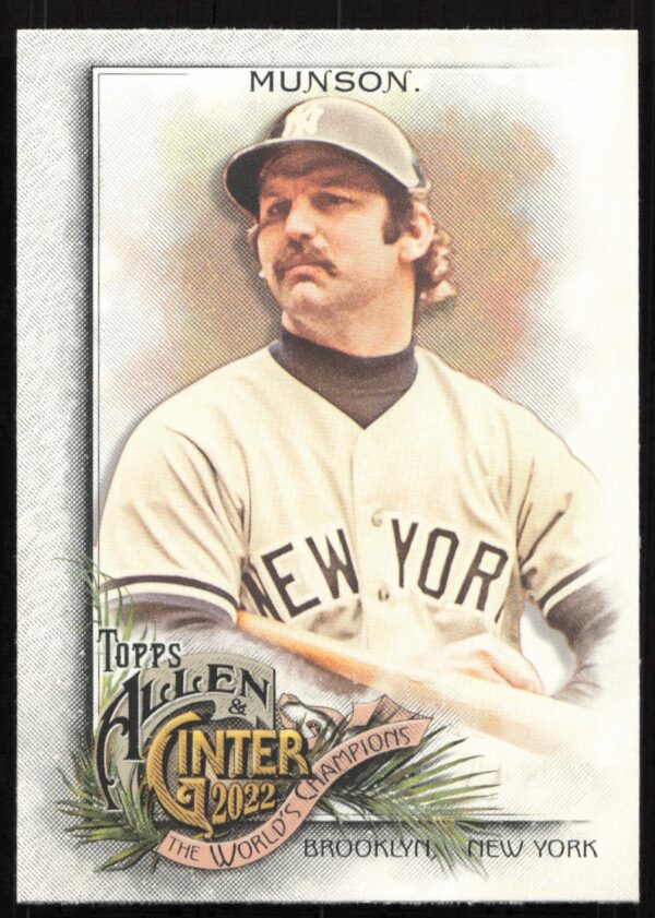 2022 Topps Allen & Ginter Thurman Munson #33 (Front)