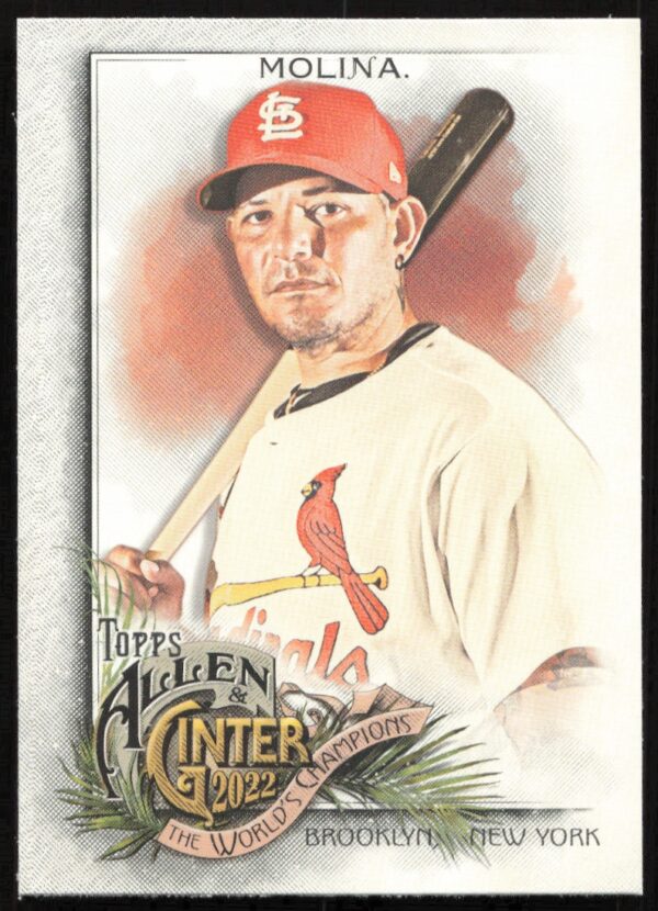 2022 Topps Allen & Ginter Yadier Molina #1 (Front)