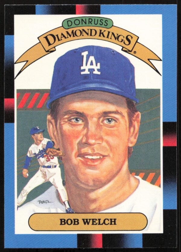 1988 Donruss Bob Welch #24 (Front)