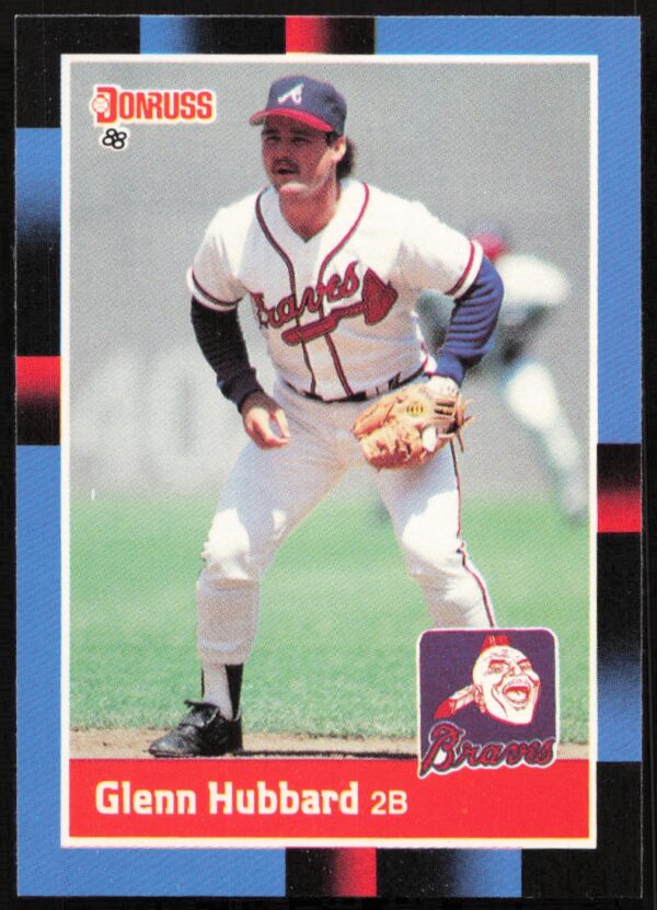 1988 Donruss Glenn Hubbard #314 (Front)