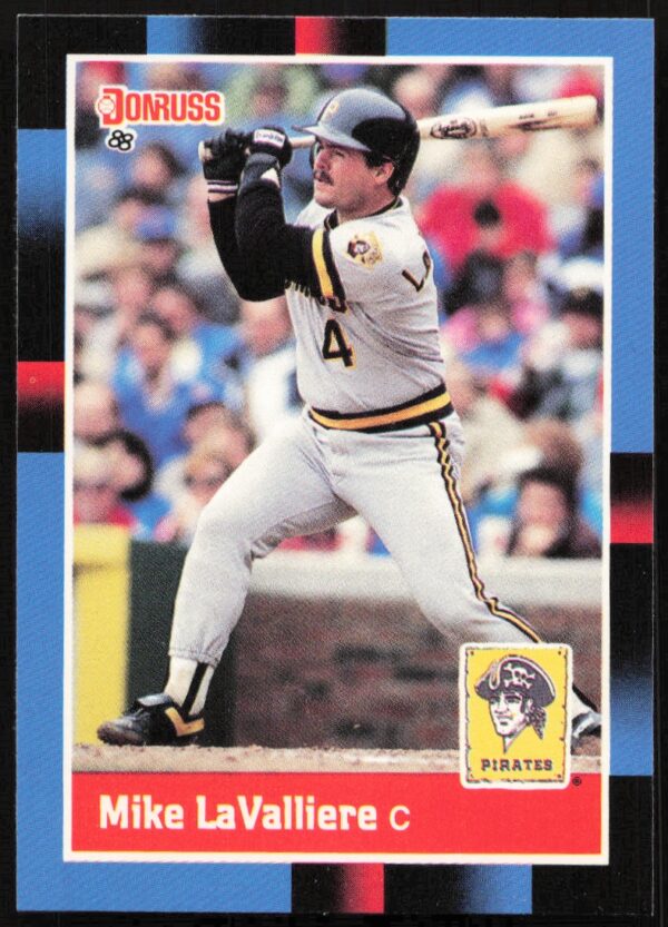 1988 Donruss Mike LaValliere #312 (Front)