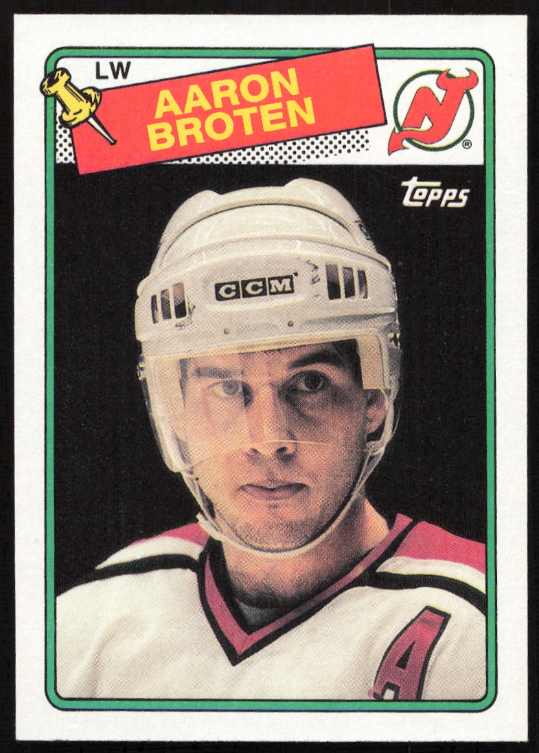 1988-89 Topps Aaron Broten #138 (Front)