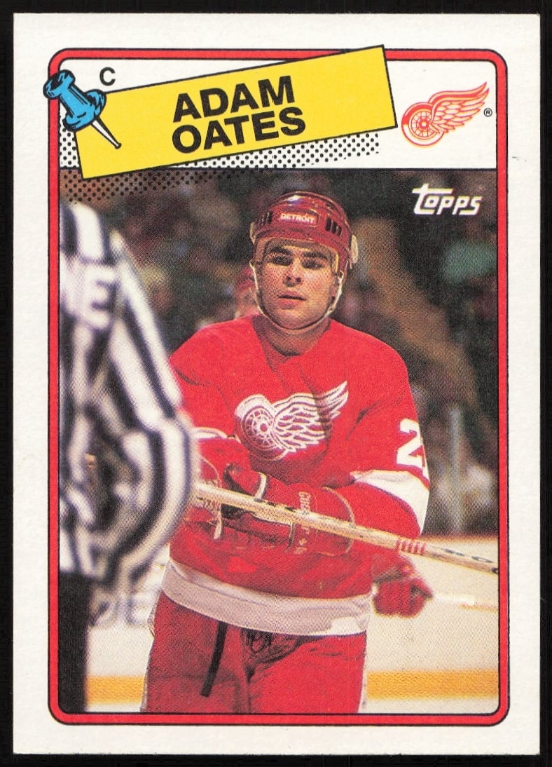 1988-89 Topps Adam Oates #161 (Front)