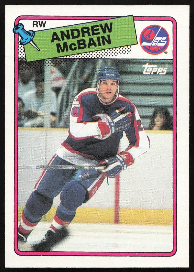 1988-89 Topps Andrew McBain #105 (Front)