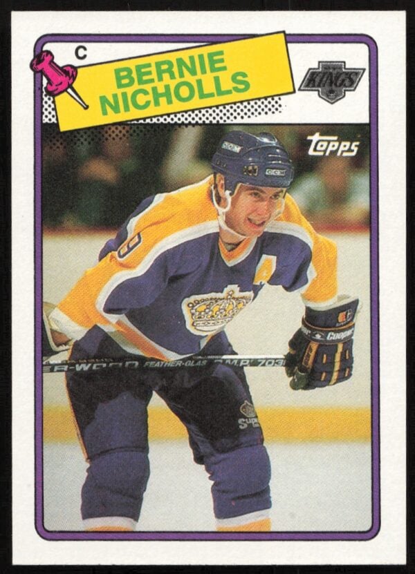 1988-89 Topps Bernie Nicholls #169 (Front)