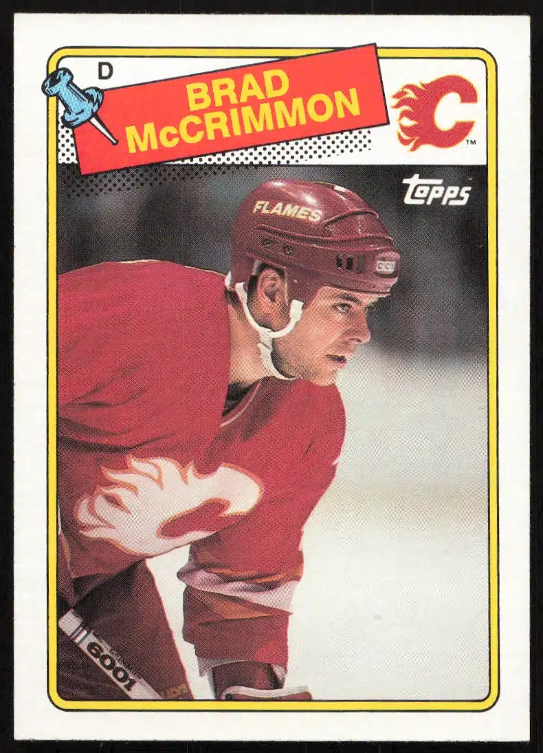 1988-89 Topps Brad McCrimmon #178 (Front)