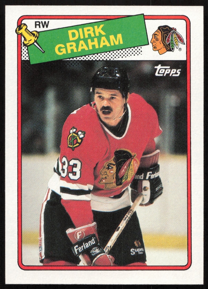 1988-89 Topps Dirk Graham #135 (Front)