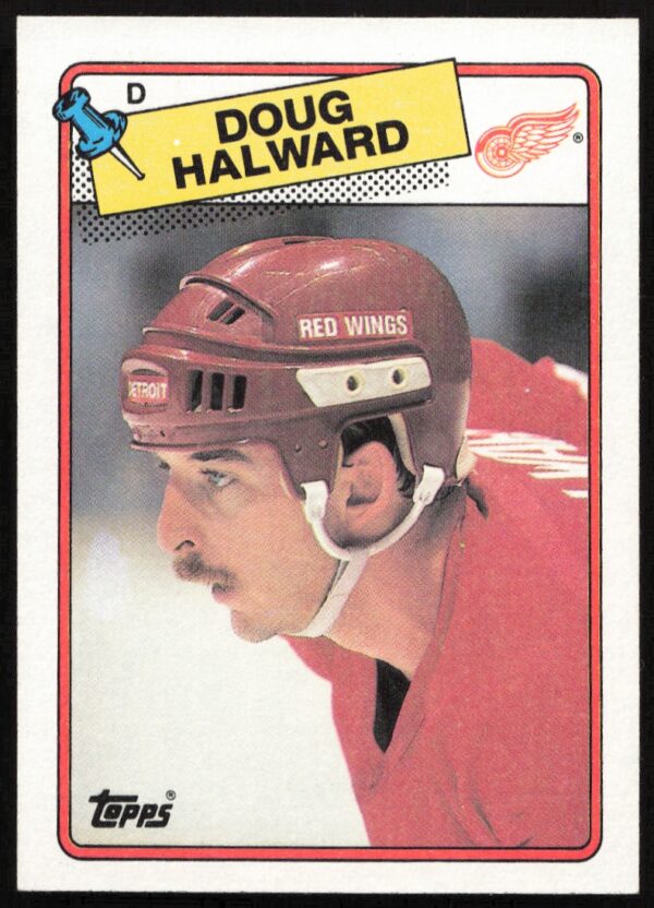 1988-89 Topps Doug Halward #113 (Front)