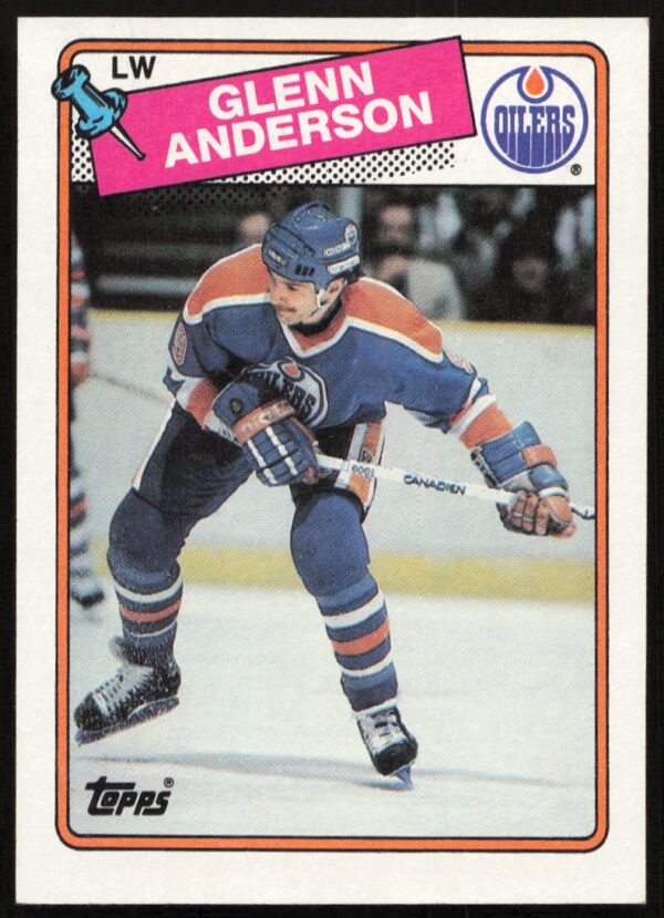 1988-89 Topps Glenn Anderson #189 (Front)