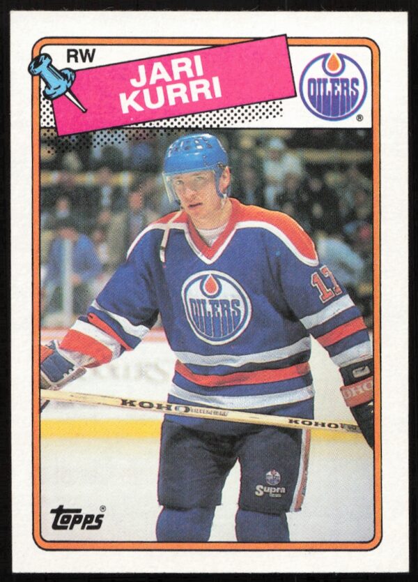 1988-89 Topps Jari Kurri #147 (Front)