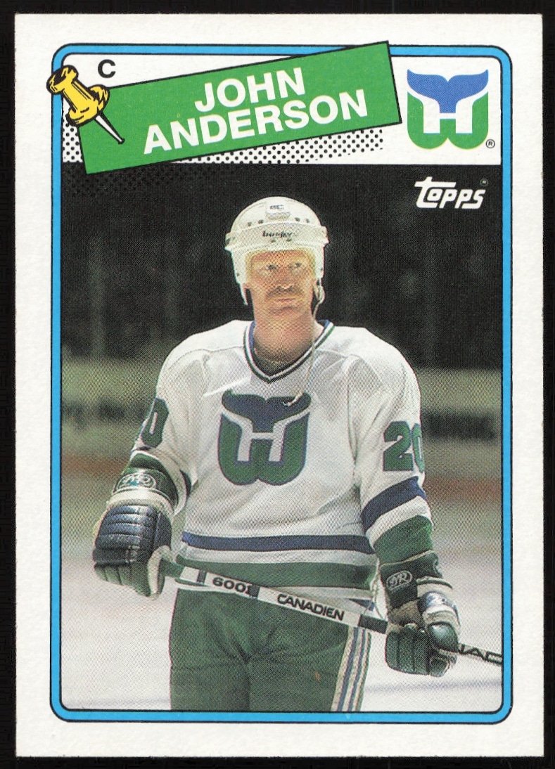 1988-89 Topps John Anderson #190 (Front)