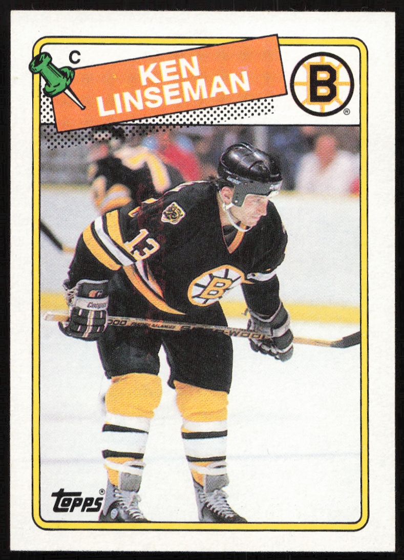 1988-89 Topps Ken Linseman #118 (Front)