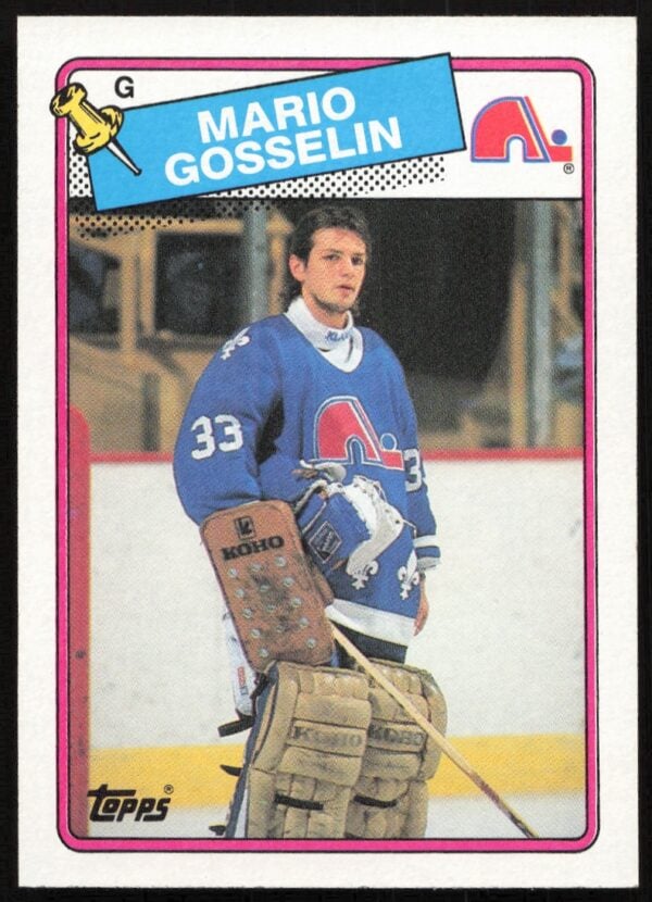 1988-89 Topps Mario Gosselin #173 (Front)