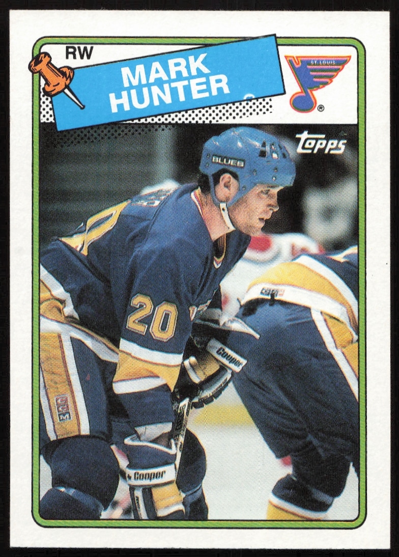 1988-89 Topps Mark Hunter #187 (Front)