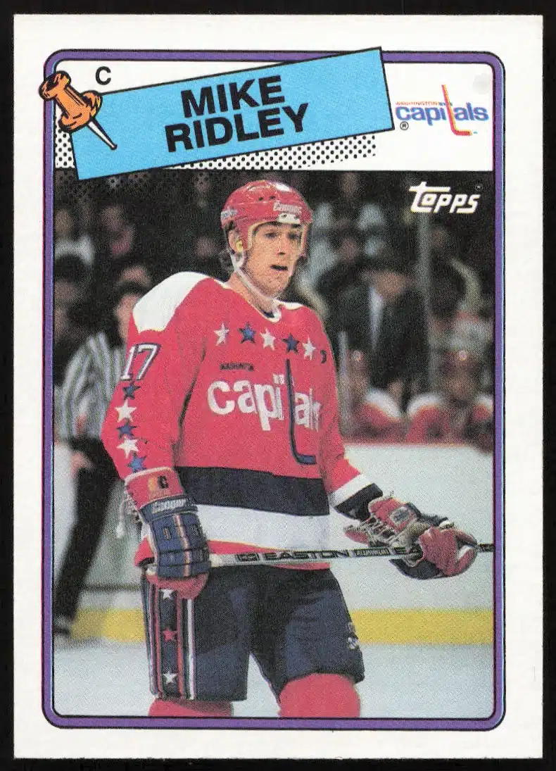 1988-89 Topps Mike Ridley #104 (Front)
