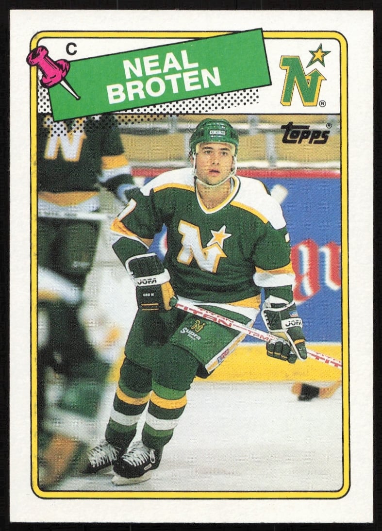 1988-89 Topps Neal Broten #144 (Front)