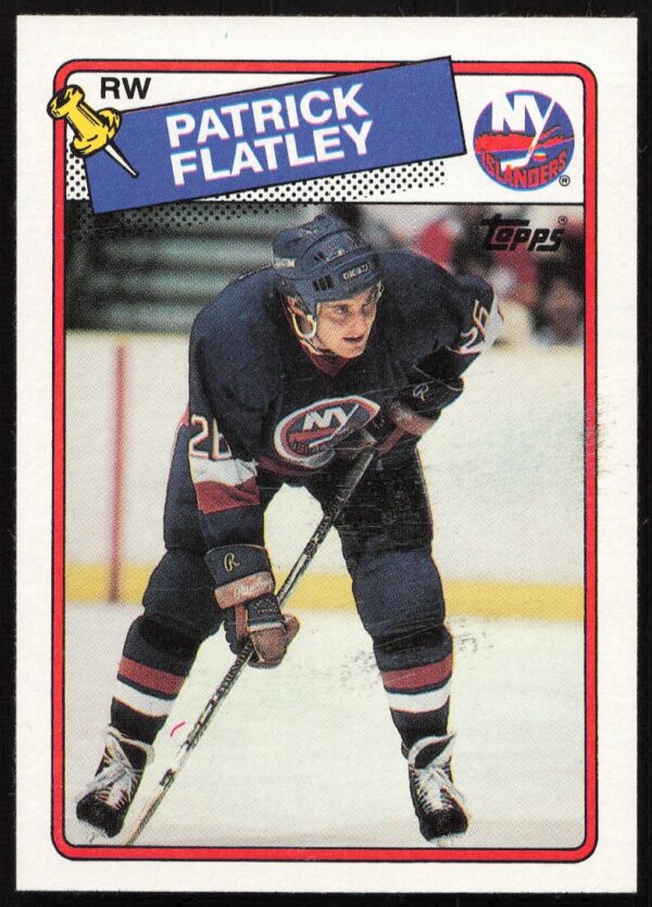 1988-89 Topps Patrick Flatley #191 (Front)