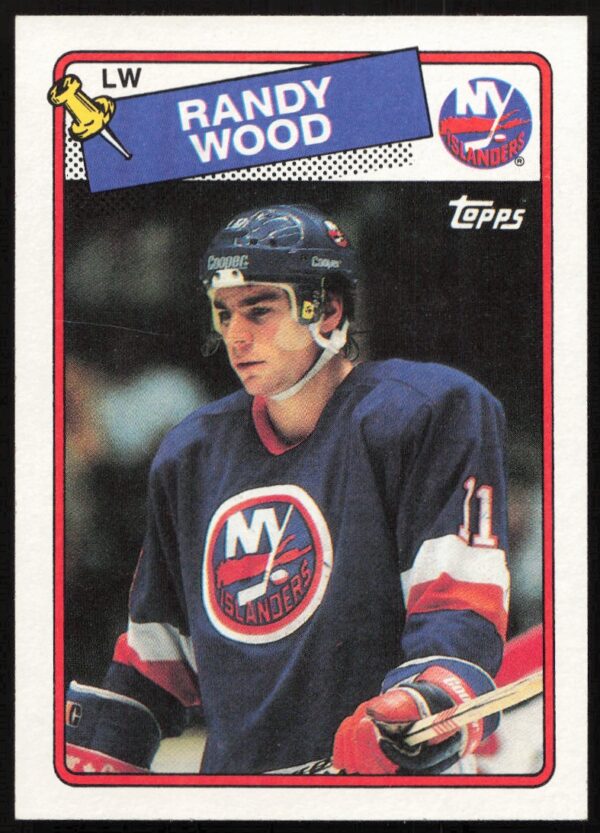 1988-89 Topps Randy Wood #140 (Front)