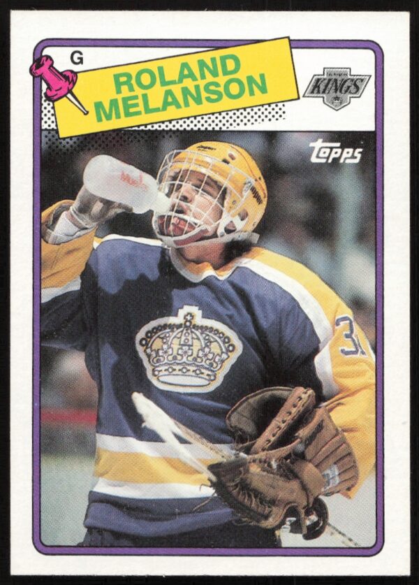 1988-89 Topps Rollie Melanson #160 (Front)