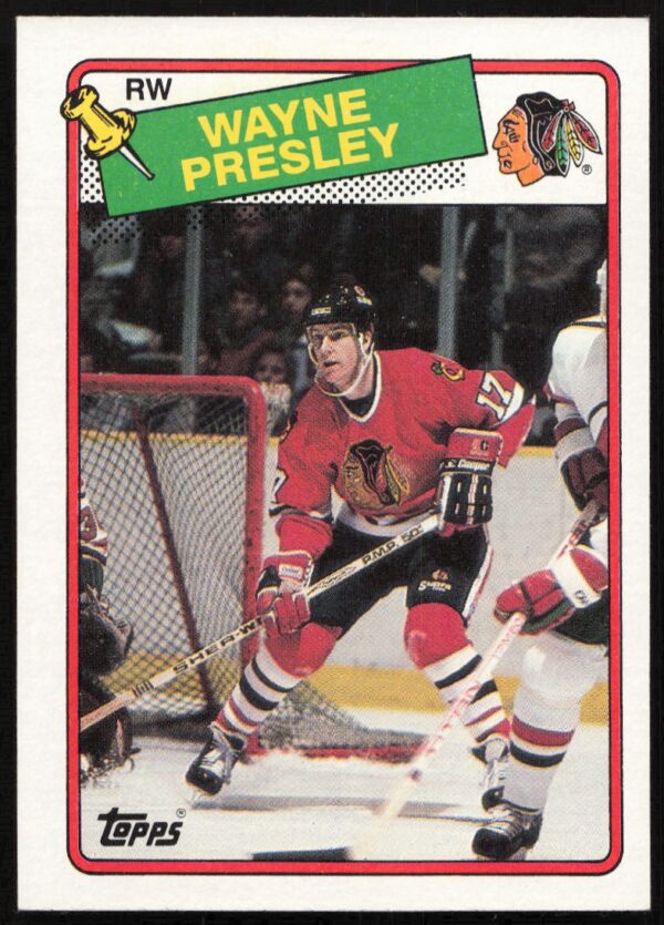 1988-89 Topps Wayne Presley #185 (Front)