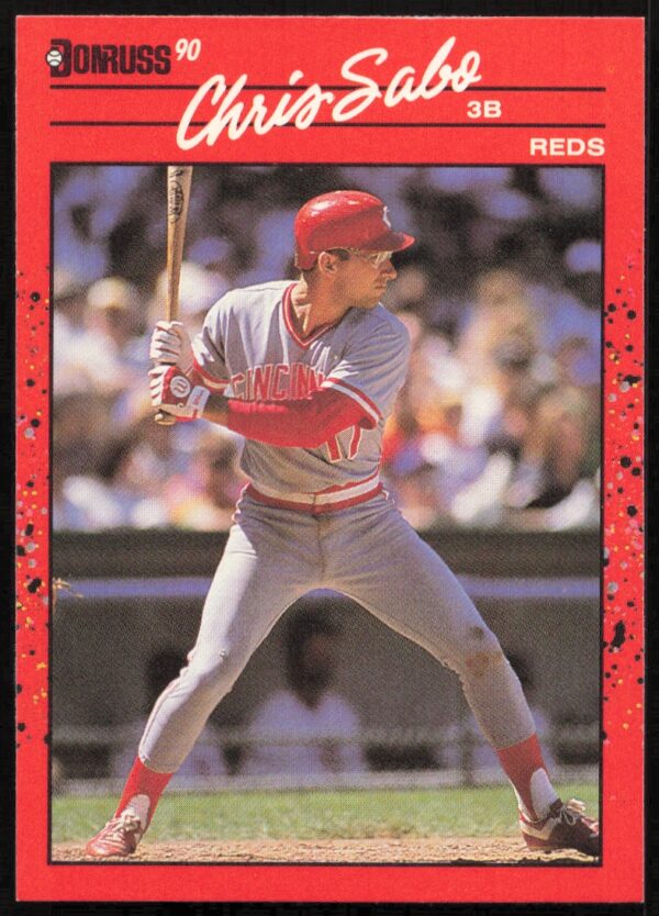 1990 Donruss Chris Sabo #242 (Front)