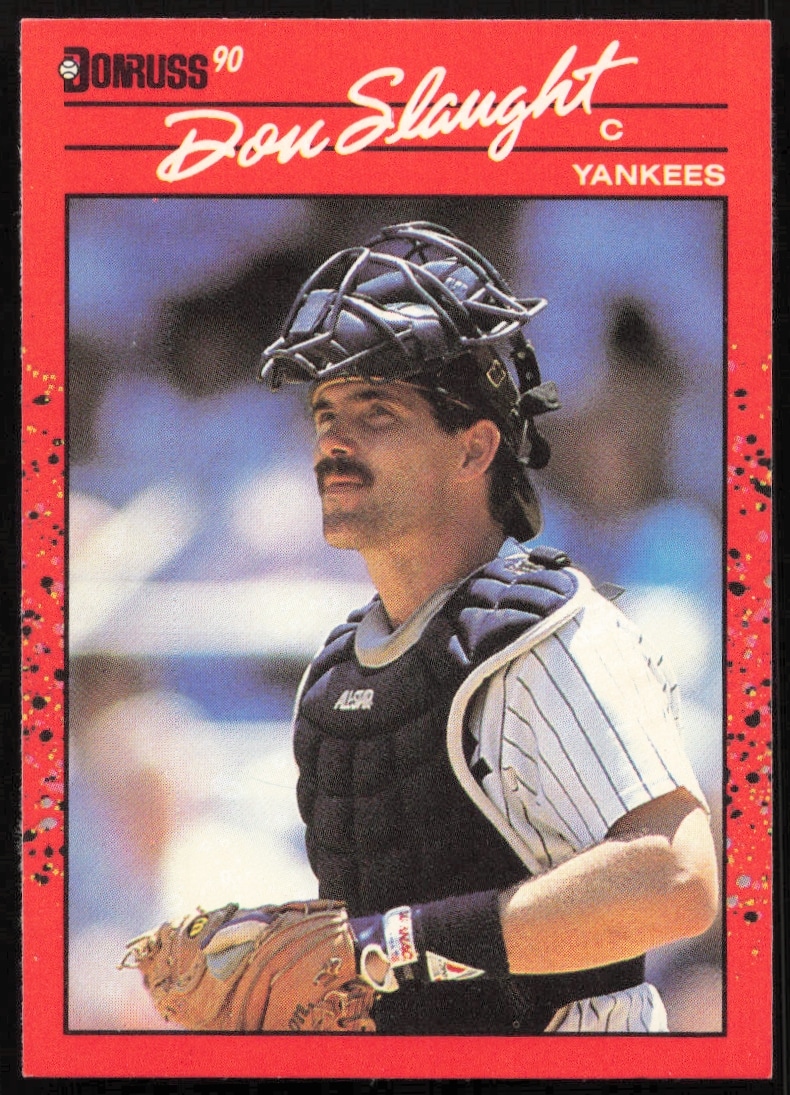 1990 Donruss Don Slaught #277 (Front)