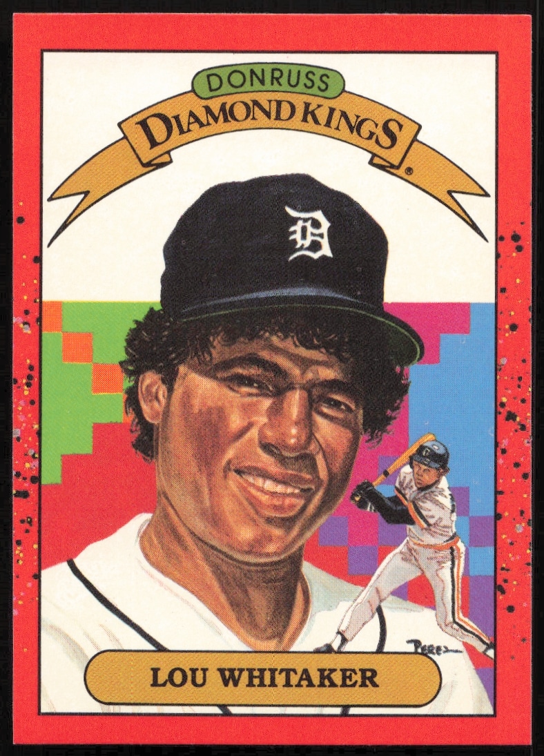 1990 Donruss Lou Whitaker #16 (Front)