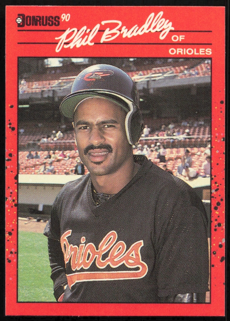 1990 Donruss Phil Bradley #259 (Front)