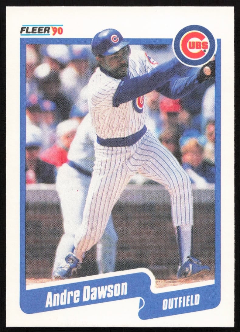 1990 Fleer Andre Dawson #29 (Front)