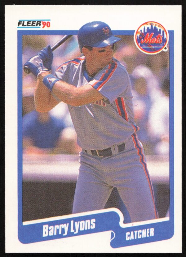 1990 Fleer Barry Lyons #209 (Front)