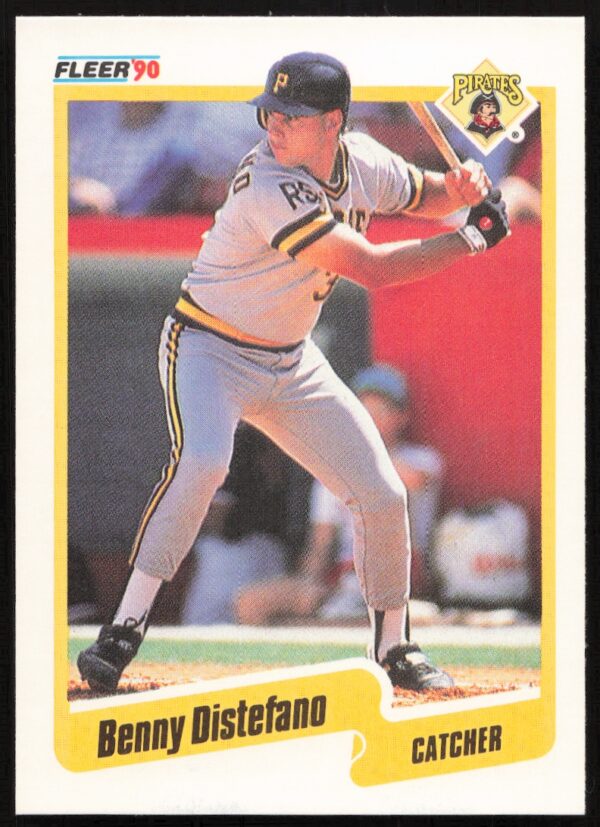 1990 Fleer Benny Distefano #464 (Front)