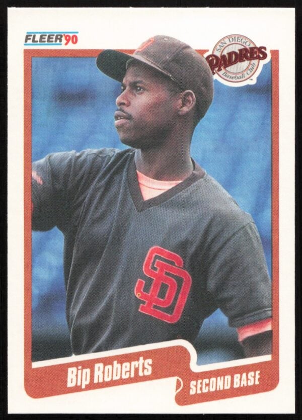 1990 Fleer Bip Roberts #166 (Front)