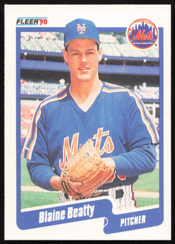 1990 Fleer Blaine Beatty #197 (Front)