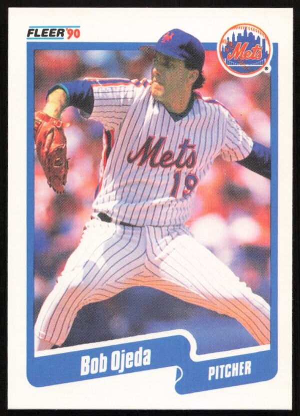 1990 Fleer Bob Ojeda #214 (Front)