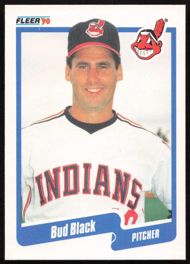 1990 Fleer Bud Black #486 (Front)