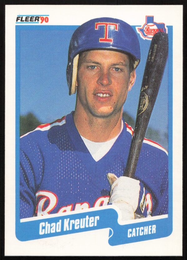 1990 Fleer Chad Kreuter #303 (Front)