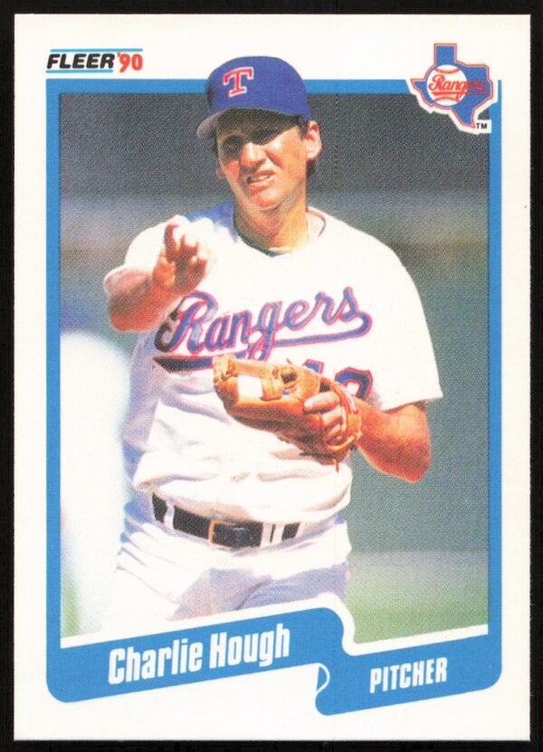 1990 Fleer Charlie Hough #300 (Front)