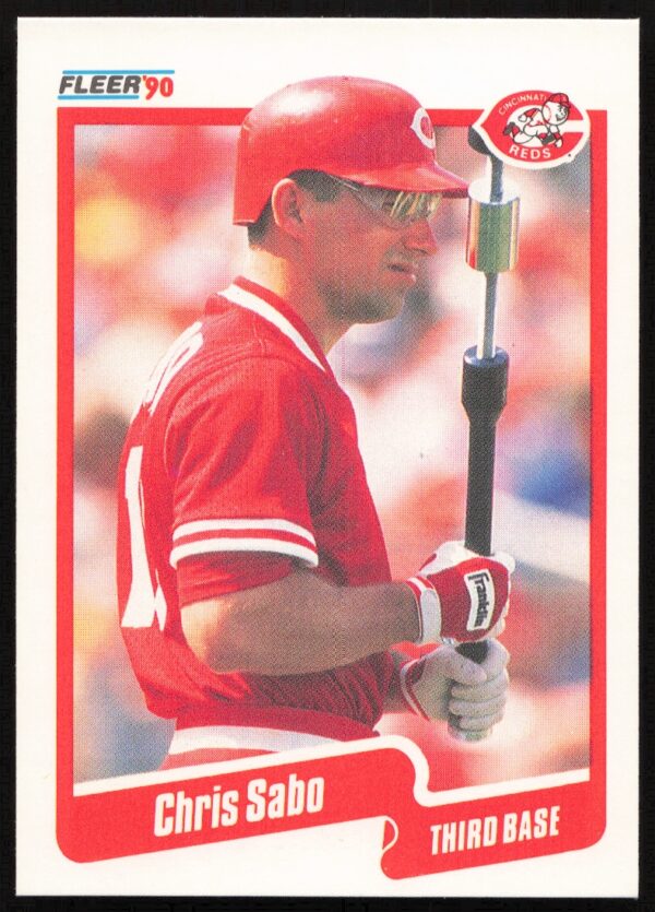 1990 Fleer Chris Sabo #433 (Front)