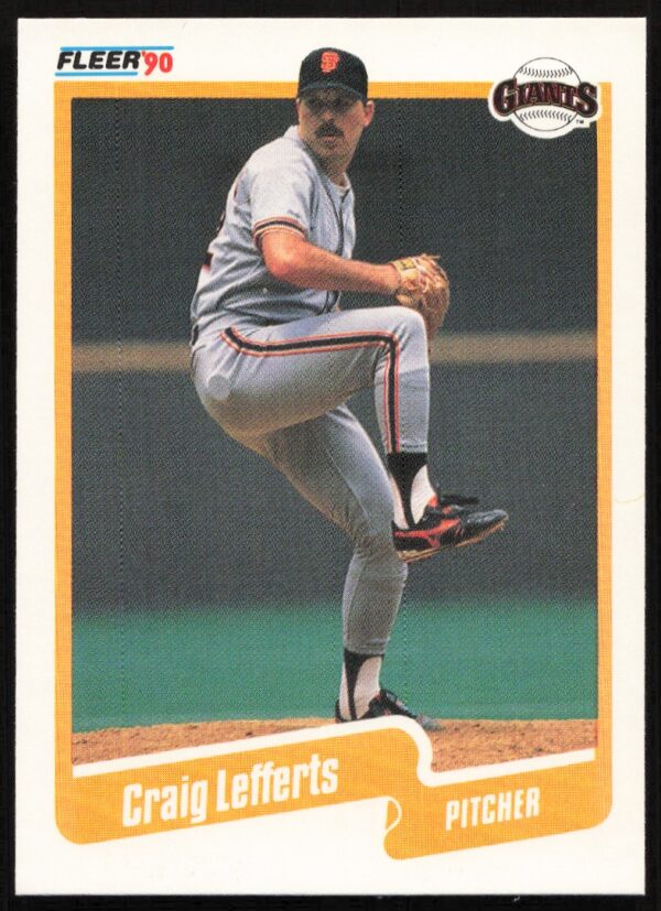 1990 Fleer Craig Grebeck #60 (Front)