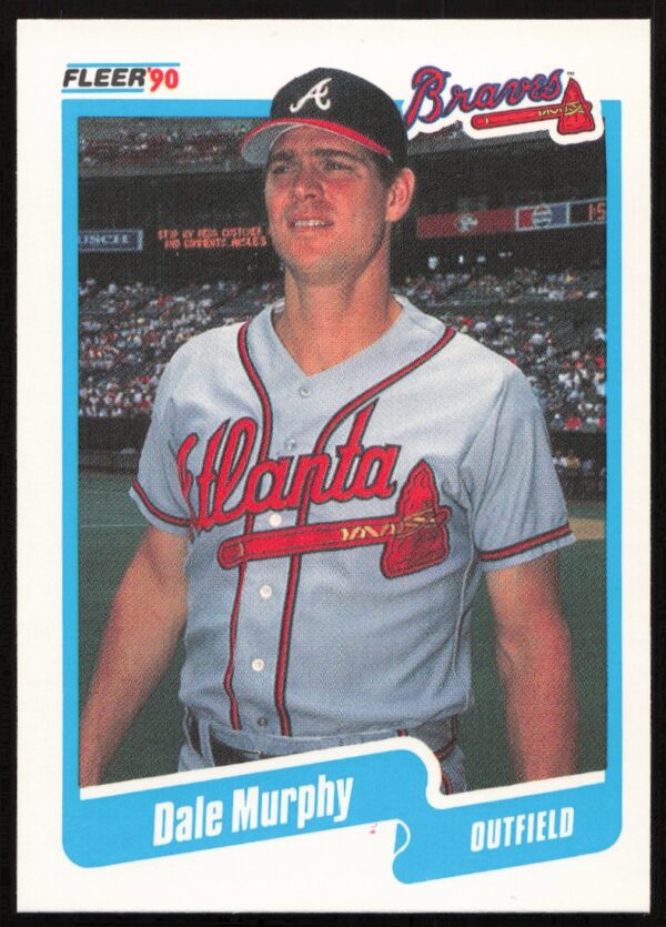 1990 Fleer Dale Murphy #581 (Front)