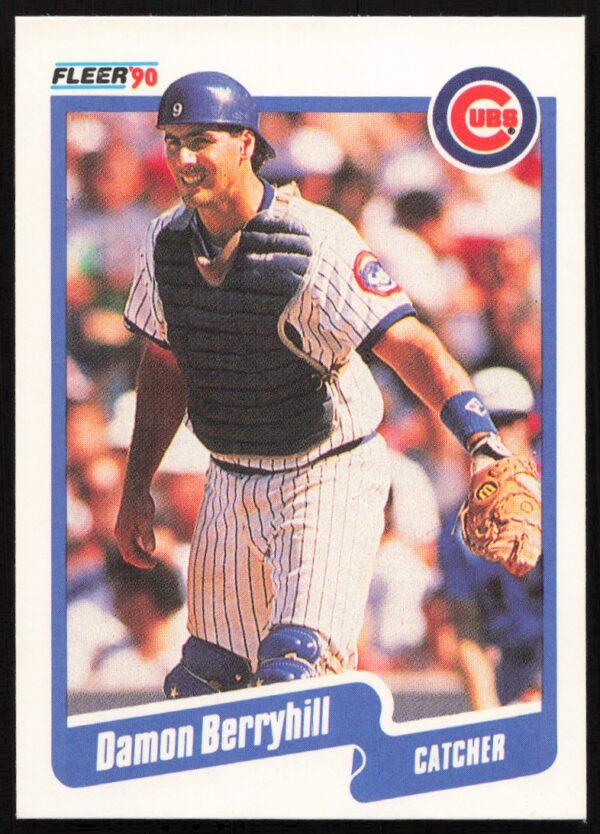 1990 Fleer Damon Berryhill #26 (Front)