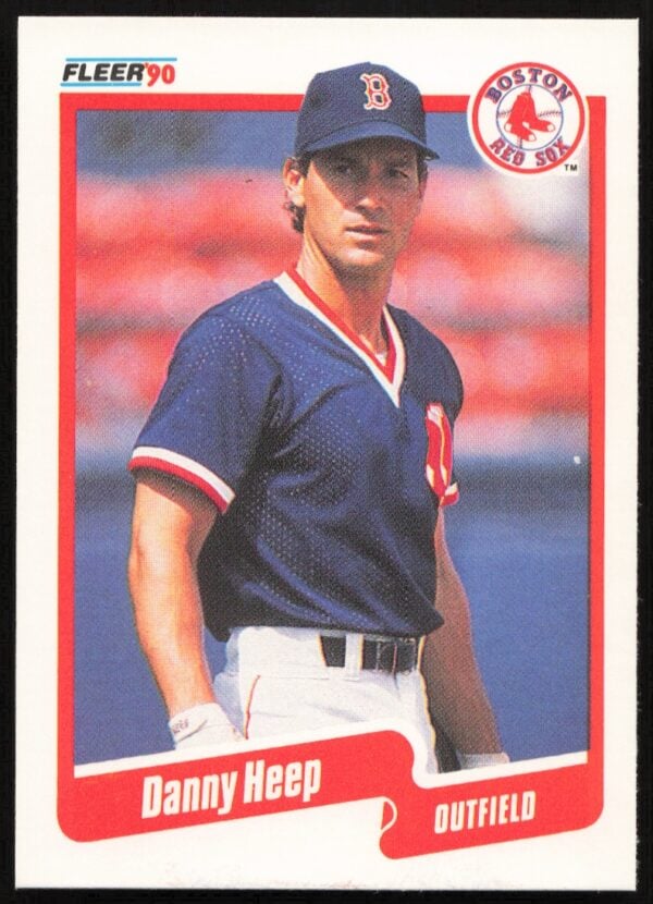 1990 Fleer Danny Heep #278 (Front)