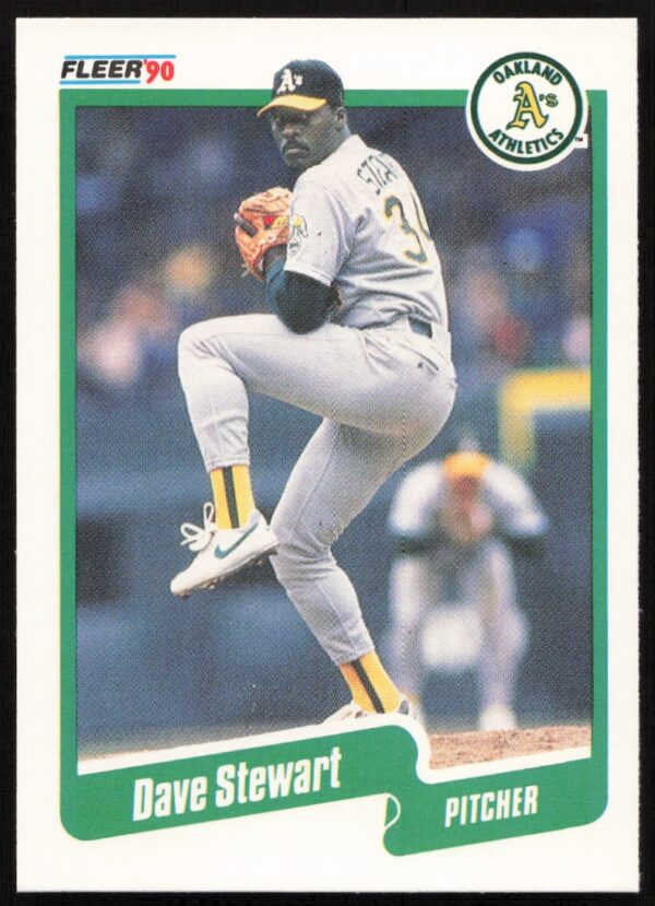 1990 Fleer Dave Stewart #21 (Front)