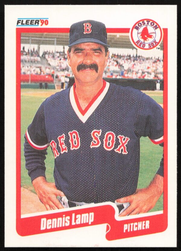 1990 Fleer Dennis Lamp #280 (Front)