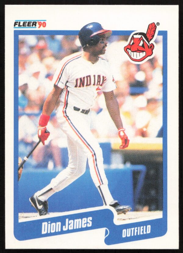 1990 Fleer Dion James #494 (Front)