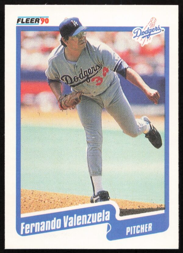 1990 Fleer Fernando Valenzuela #409 (Front)