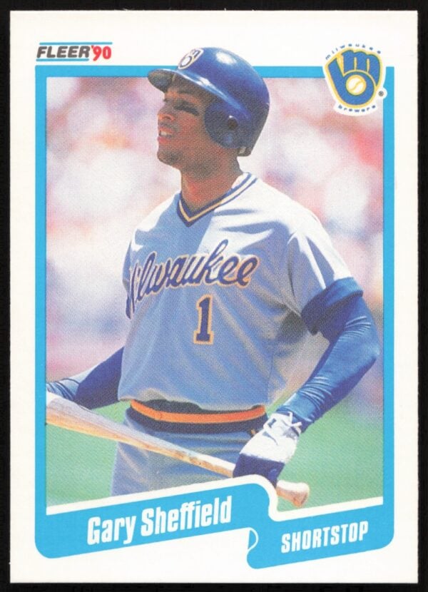 1990 Fleer Gary Sheffield #336 (Front)